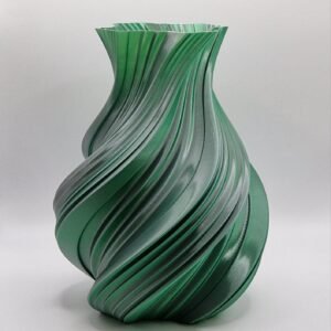 groen grijze twist vaas